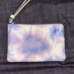 Coach Pastel Tie-Dye Wristlet